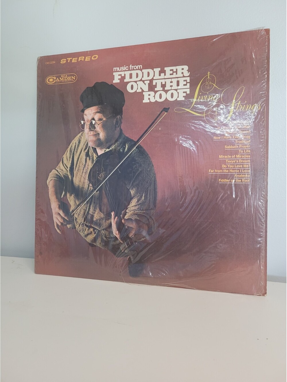 Living Strings Music From Fiddler on the Roof LP RCA Camden CAS-2234 Stereo